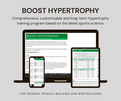 Boost Hypertrophy